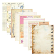 Load image into Gallery viewer, Specialty Paper: Spellbinders-Reminiscence Book 10 Patterned Cardstock by Esther Glas
