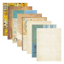 Load image into Gallery viewer, Specialty Paper: Spellbinders-Reminiscence Book 10 Patterned Cardstock by Esther Glas
