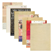 Load image into Gallery viewer, Specialty Paper: Spellbinders-Reminiscence Book 10 Patterned Cardstock by Esther Glas
