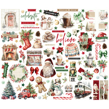 Load image into Gallery viewer, Embellishments: Simple Stories-Simple Vintage Old-Fashioned Christmas - Bits &amp; Pieces
