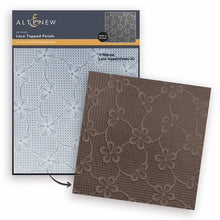 Load image into Gallery viewer, Embossing: Altenew-Lace Topped Petals 3D Embossing Folder
