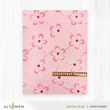 Load image into Gallery viewer, Embossing: Altenew-Lace Topped Petals 3D Embossing Folder
