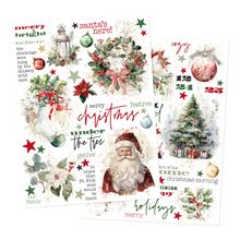 Load image into Gallery viewer, Embellishments: Simple Stories-Simple Vintage Old-Fashioned Christmas - Rub Ons
