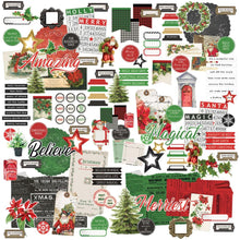 Load image into Gallery viewer, Embellishments: 49 and Market-Christmas Spectacular-Ephemera Bits
