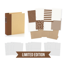 Load image into Gallery viewer, Mini Albums: Simple StoriesSN@P! Limited Edition 6x8 Binder - Brown
