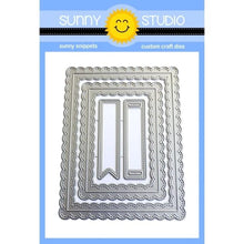 Load image into Gallery viewer, Dies: Sunny Studio Stamps-Fancy Frames Rectangle Dies
