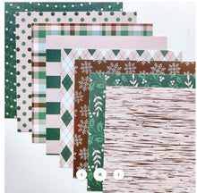 Load image into Gallery viewer, 6x6 Paper: Catherine Pooler - Holly &amp; Birch Patterned Paper
