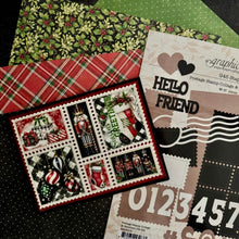 Load image into Gallery viewer, 12x12 Paper: Graphic 45-Merry-ful Greetings Journaling Cut-apart 12x12 Paper
