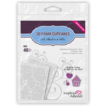 Load image into Gallery viewer, Adhesives/Embellishments: Scrapbook Adhesives-3D Cupcakes
