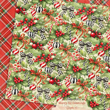 Load image into Gallery viewer, 8x8 Paper: Graphic 45-Merry-ful Greetings 8×8 Collection Pack
