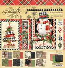 Load image into Gallery viewer, 12x12 Paper: Graphic 45-Merry-ful Greetings
