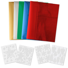 Load image into Gallery viewer, Adhesives/Embellishments: Scrapbook Adhesives-3D Foam Holiday Embellishment Kit with Foil Sheets
