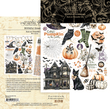 Load image into Gallery viewer, Embellishments: Graphic 45-BOOtiful Greetings Rub-on Transfers
