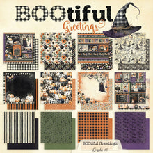 Load image into Gallery viewer, 8x8 Paper: Graphic 45-BOOtiful Greetings 8×8 Collection Pack
