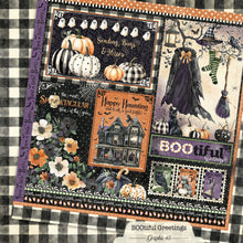 Load image into Gallery viewer, 8x8 Paper: Graphic 45-BOOtiful Greetings 8×8 Collection Pack
