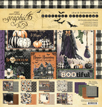 Load image into Gallery viewer, 12x12 Paper: Graphic 45-BOOtiful Greetings 12×12 Collection Pack

