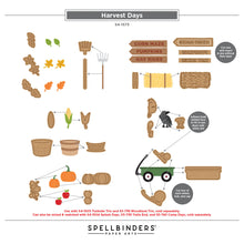 Load image into Gallery viewer, Dies: Spellbinders-Harvest Days Etched Dies by Allison Frazier
