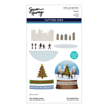 Load image into Gallery viewer, Dies: Spellbinders-City Skating Scene Etched Dies by Simon Hurley
