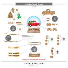 Load image into Gallery viewer, Dies: Spellbiners-Holiday Truck Scene Etched Dies by Simon Hurley
