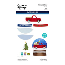 Load image into Gallery viewer, Dies: Spellbiners-Holiday Truck Scene Etched Dies by Simon Hurley
