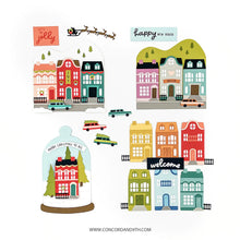 Load image into Gallery viewer, Stamps: Concord &amp; 9th-Over the Rooftops Stamp Set
