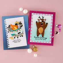 Load image into Gallery viewer, Stamp and Die Combo: Spellbinders-Deck the Dumpster Stamp &amp; Die Set
