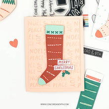 Load image into Gallery viewer, Dies: Concord &amp; 9th-Stocking Stamp &amp; Stitch Dies
