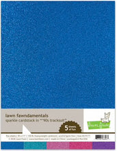 Load image into Gallery viewer, 8.5 x 11 Cardstock: Lawn Fawn-Sparkle Cardstock-CHOOSE A COLOR
