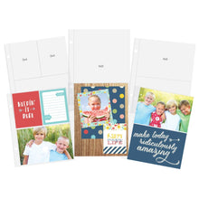 Load image into Gallery viewer, Scrapbooking: Simple Stories-Sn@p! Pocket Pages For 6&quot;X8&quot; Binders 12/Pkg
