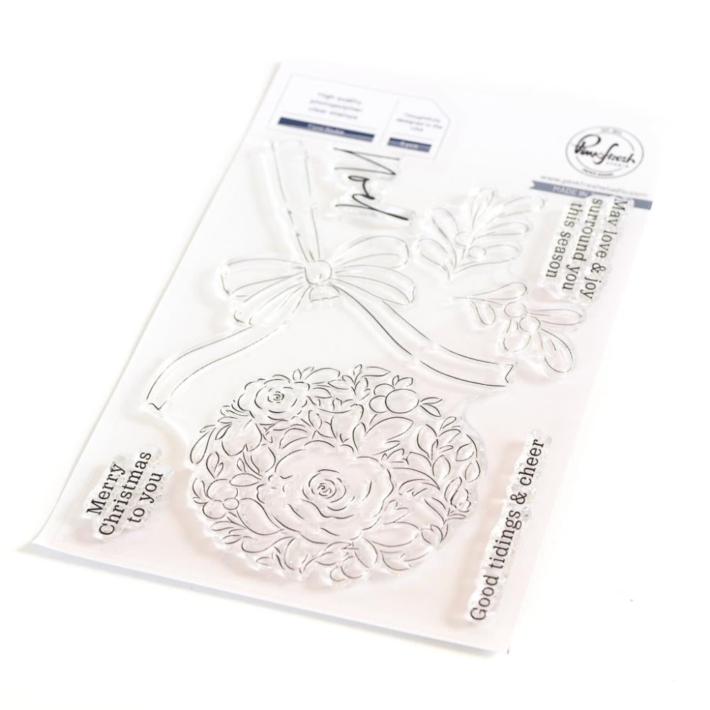 Stamps: Pinkfresh Studio-Floral Bauble Stamp Set