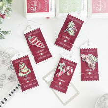 Load image into Gallery viewer, Stencils: Pinkfresh  Studio-Festive Tickets
