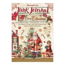 Load image into Gallery viewer, Papercrafting Kit: Stamperia-Printed Art Junk Journal: Stickers, Cut-Outs, Backgrounds For Art And Craft - Classic Christmas
