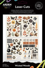 Load image into Gallery viewer, Embellishments:Arden Creative Studio-Wicked Woods Laser Cuts
