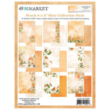 Load image into Gallery viewer, Specialty Paper: 49 And Market Color Swatch: Peach  6&quot;X8&quot; Mini Collection Pack
