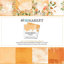 Load image into Gallery viewer, 12x12 Paper: 49 And Market-Color Swatch: Peach Collection Pack
