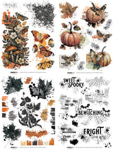 Load image into Gallery viewer, Embellishments: Arden Creative Studio-Wicked Woods 6in x 8in Rub-On Transfer Set
