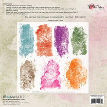 Load image into Gallery viewer, Embellishments: 49 and Market-ARToptions Spice Color Wash Rub-Ons Transfer Sheet 12&quot;X12&quot; 1/Pkg
