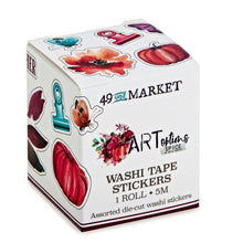 Load image into Gallery viewer, Embellishments: 49 and Market-ARToptions Spice Washi Sticker Roll
