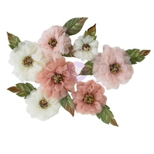 Load image into Gallery viewer, Embellishments: Prima Marketing-Sheer Beauties Buttons &amp; Keepsakes Flowers

