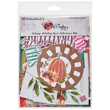 Load image into Gallery viewer, Embellishments: 49 and Market-Vintage Artistry ARToptions Spice Ephemera Bits
