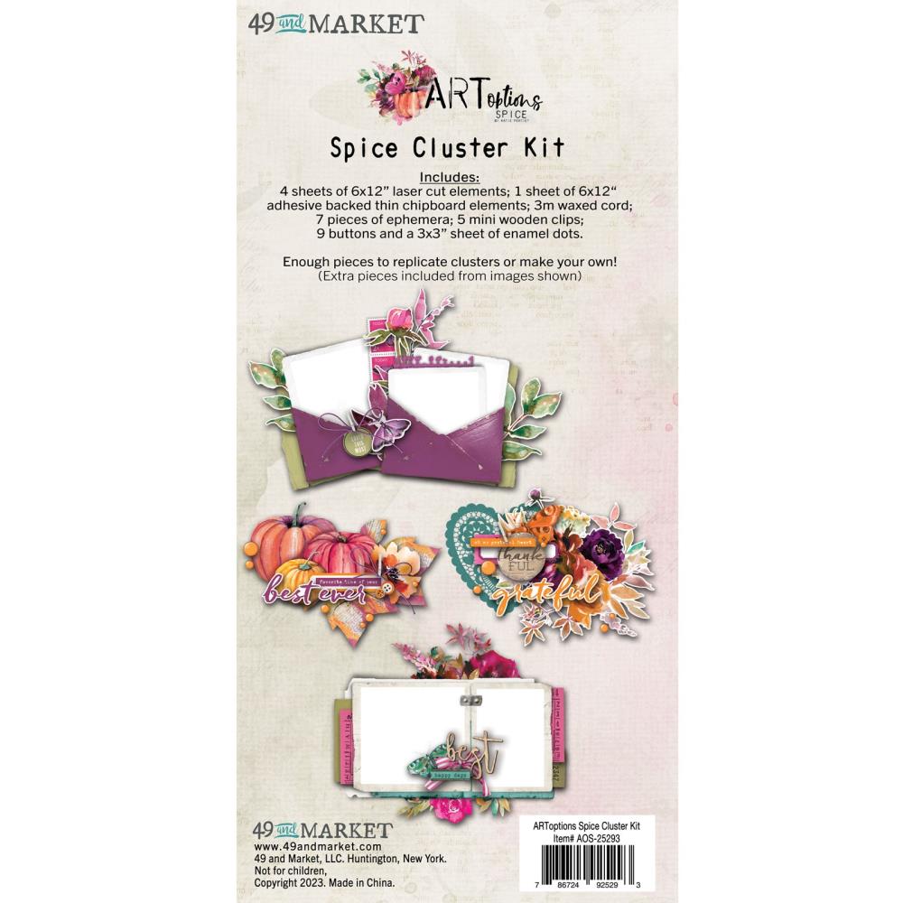 Scrapbooking: 49 And Market ARToptions Spice Cluster Kit