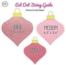 Load image into Gallery viewer, Dies: Emily Moore Designs-Curvy Ornament Nested Die Set
