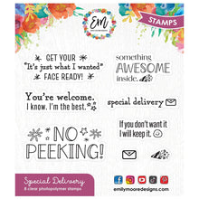 Load image into Gallery viewer, Stamps: Emily Moore Designs-Special Delivery
