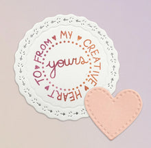 Load image into Gallery viewer, Stamp and Die Combo: Emily Moore Designs-Creative Heart Set
