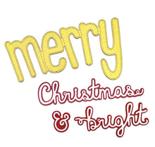 Load image into Gallery viewer, Dies: Emily Moore Designs-Big &amp; Bold-Merry Christmas
