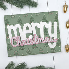 Load image into Gallery viewer, Dies: Emily Moore Designs-Big &amp; Bold-Merry Christmas
