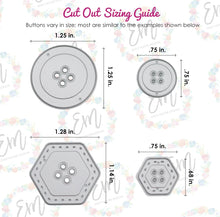 Load image into Gallery viewer, Dies: Emily  Moore Designs-Buttons
