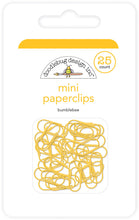 Load image into Gallery viewer, Embellishments: Doodlebug Design-Mini Paper Clips-CHOOSE A COLOR
