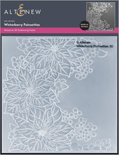 Load image into Gallery viewer, Embossing Folders: Altenew-Winterberry Poinsettias

