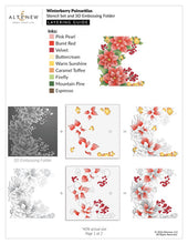 Load image into Gallery viewer, Embossing Folders: Altenew-Winterberry Poinsettias
